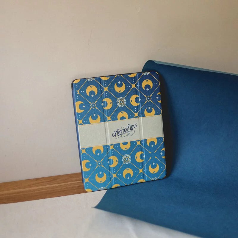 【 iPad Case 】星月の城|磁磚系列