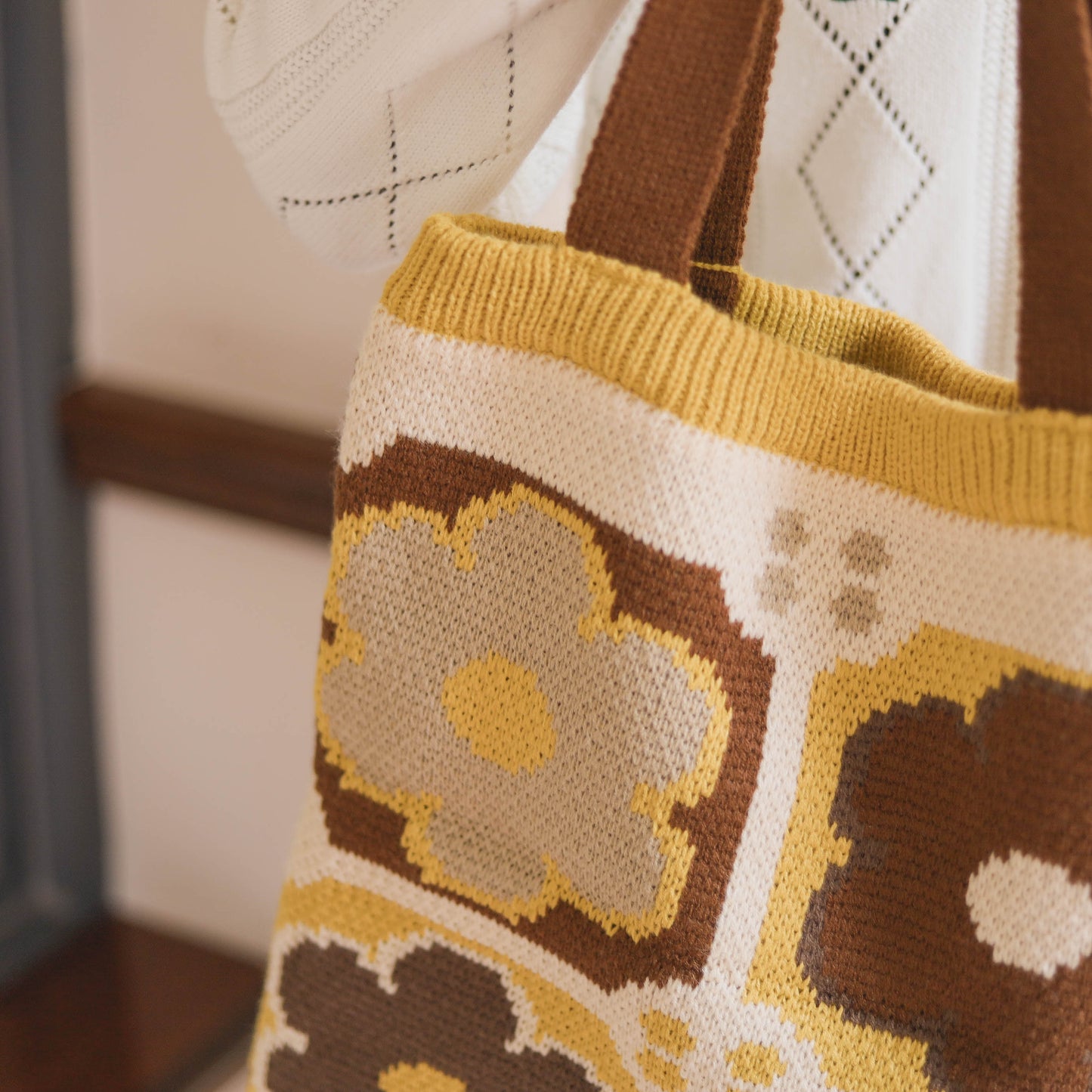 【 毛冷 🧶 TOTEBAG 】花見 - 木春菊|DAY
