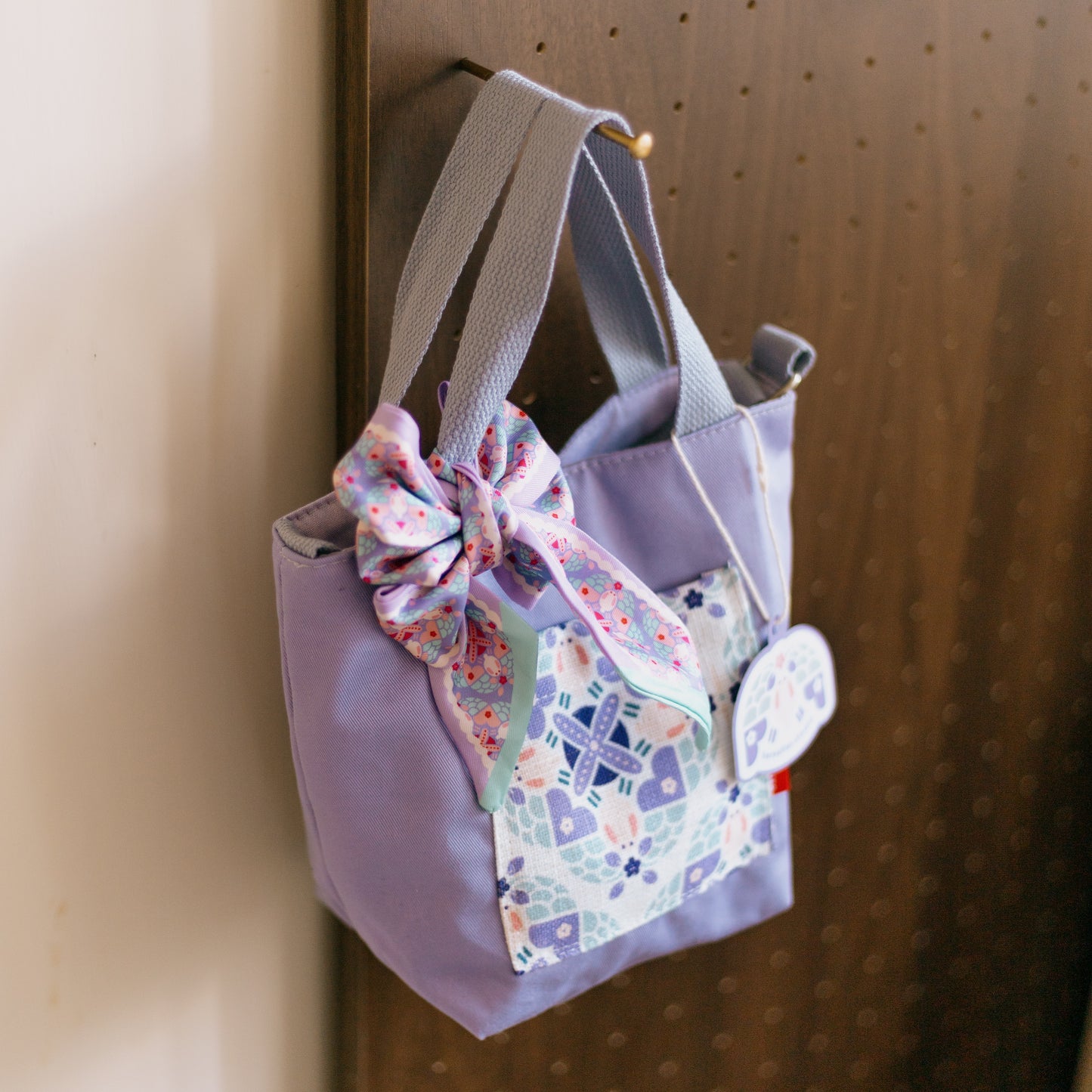 【小餃子】the Moonlight Rabbit 🐇 小月兔|紫色|磁磚系列