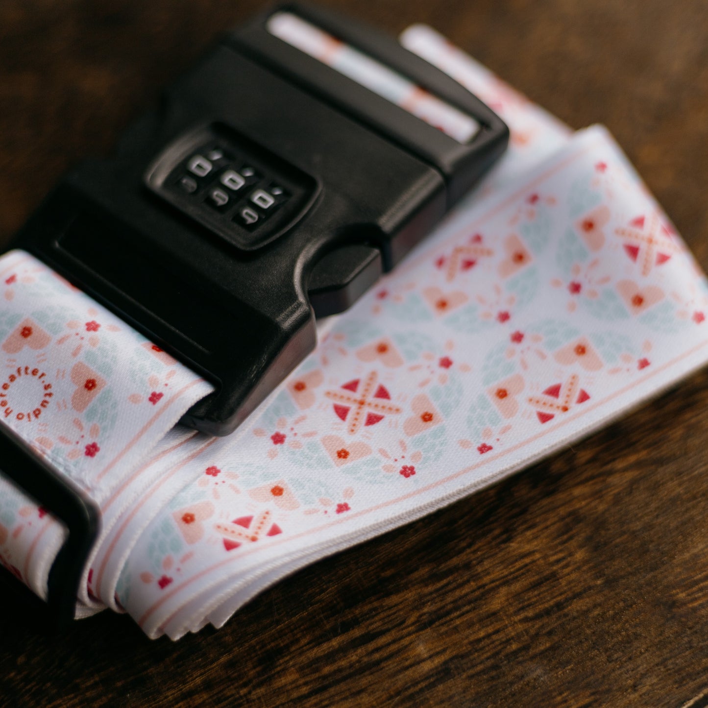 【行李帶】the Jade Rabbit 🐇 小玉兔|粉|磁磚系列