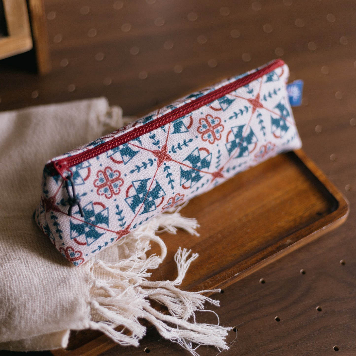 【三角拉鍊包】❅ 雪山|磁磚系列