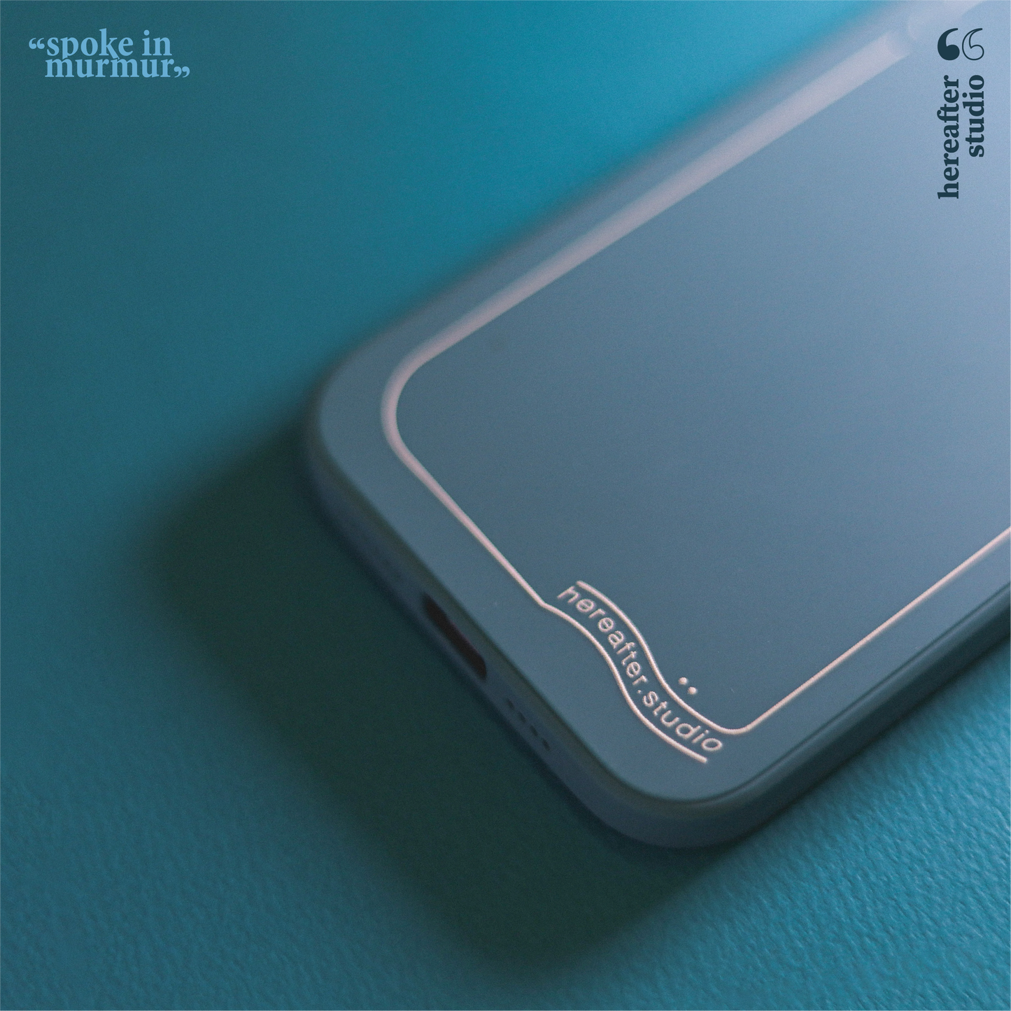 【手機殼】It's okay | Steel blue