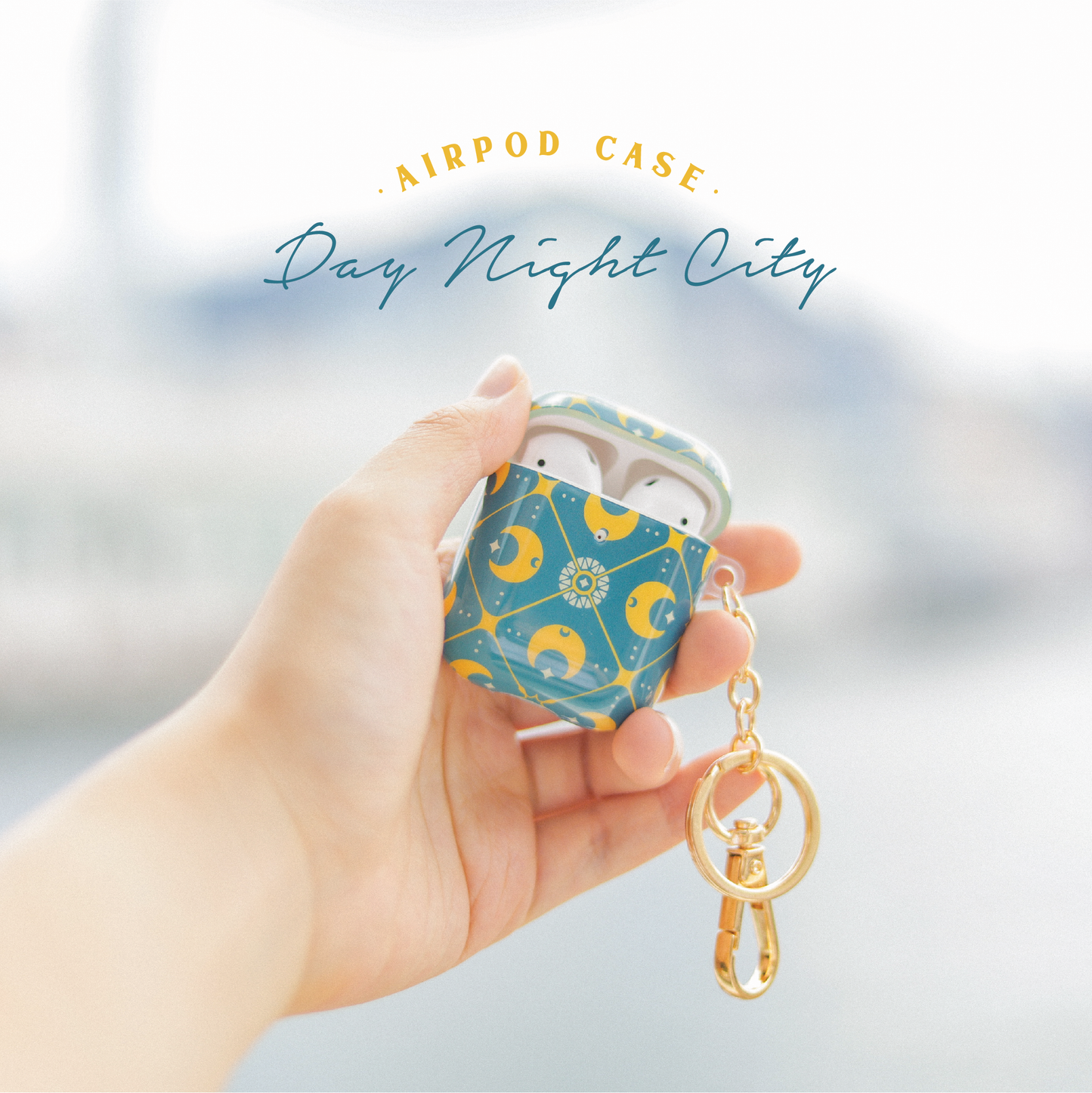 【AirPods Case】星月の城 🌙|磁磚系列