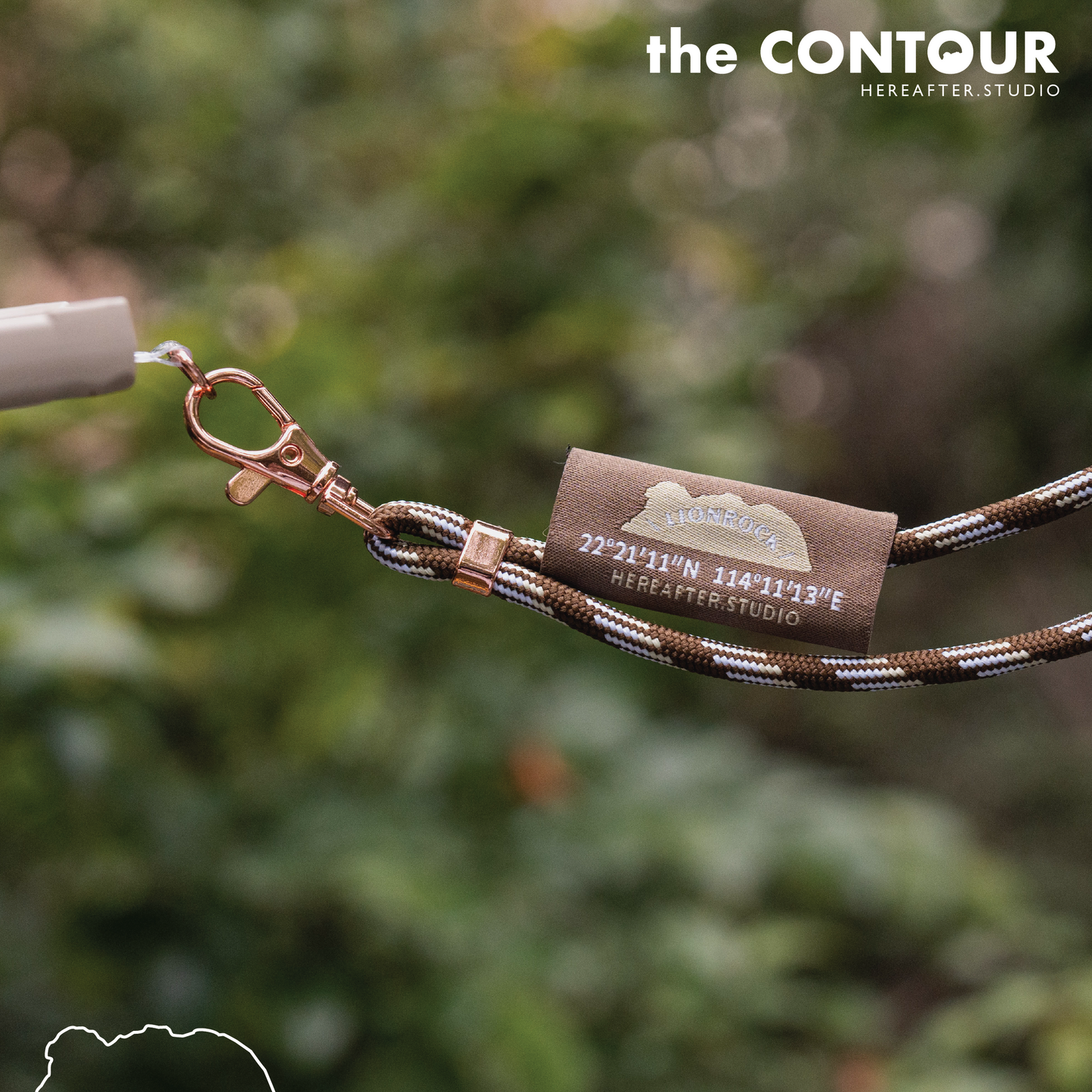 【手機掛繩】𝗪𝗢𝗢𝗗|the CONTOUR - 獅子山