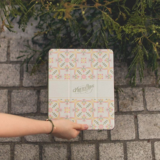 【 iPad Case 】秘密花園 🌷｜磁磚系列｜VOL.1