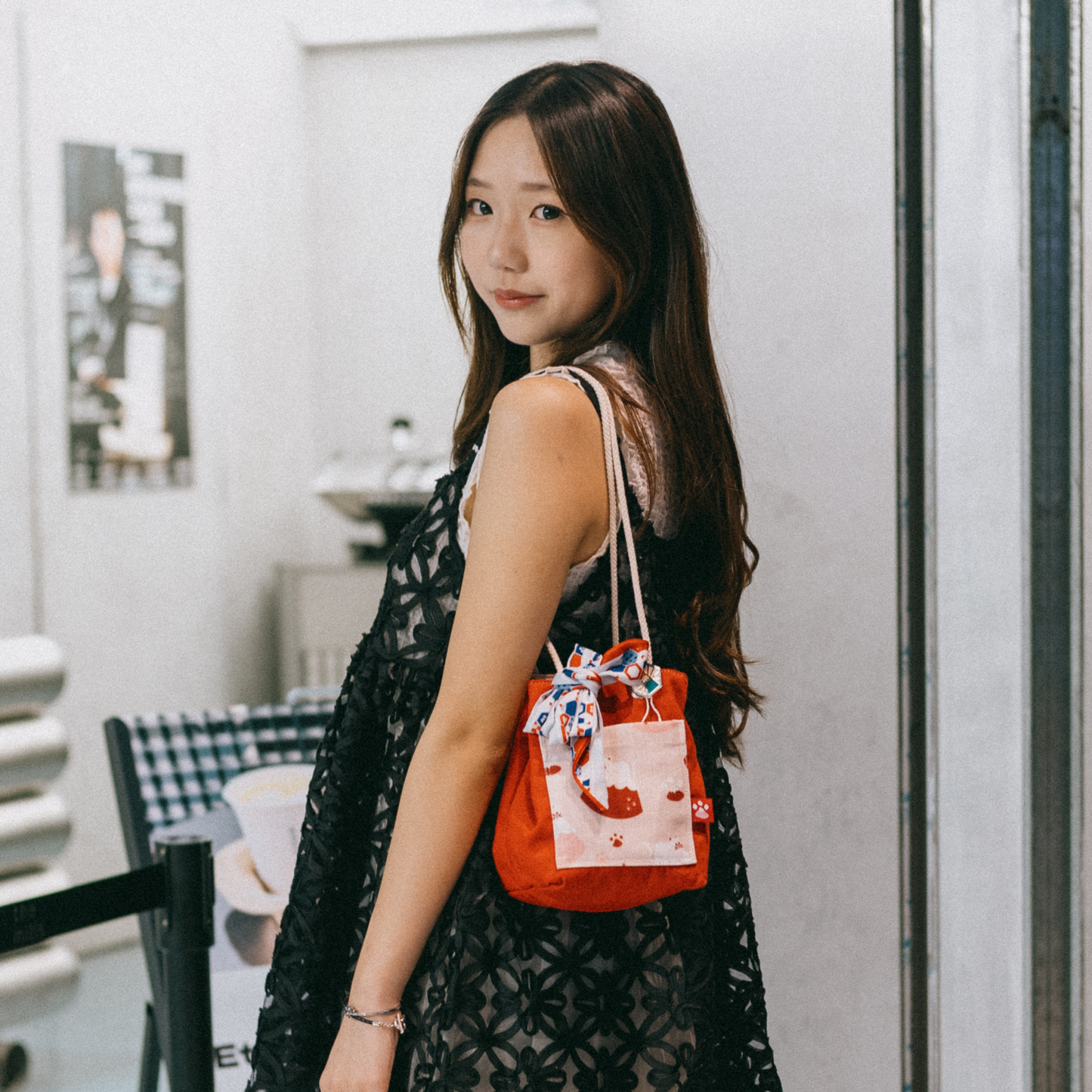 【漁夫袋】^•ᴥ•^ Meow in the Sheet | Fuji 🗻 ϟ 紅