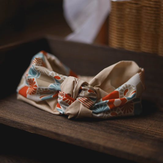 【頭帶】獅子山 🌉｜橙｜六角磁磚系列 ϟ 杏