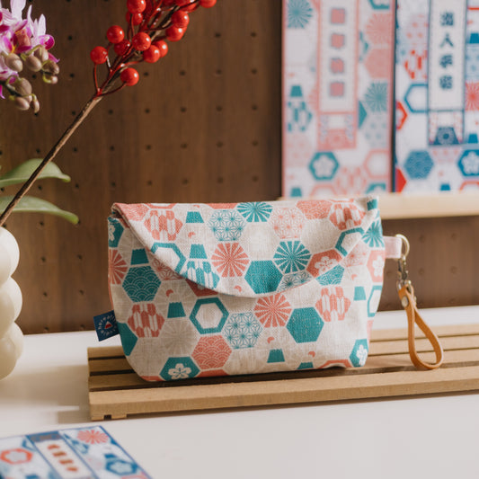 【手抽袋】富士山 🗻｜粉｜六角磁磚系列