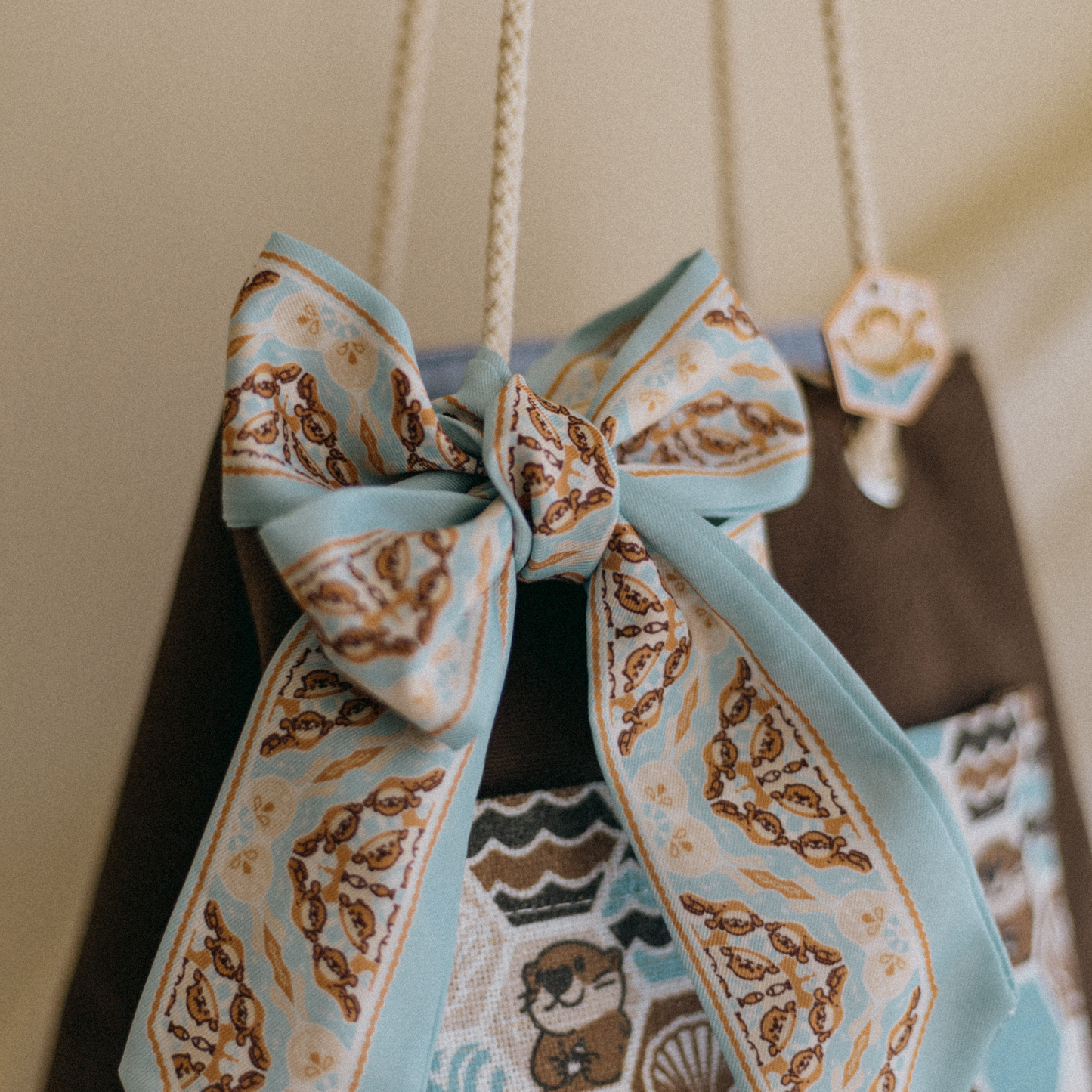 【漁夫袋】水獺 🦦｜六角磁磚系列 ϟ 深啡