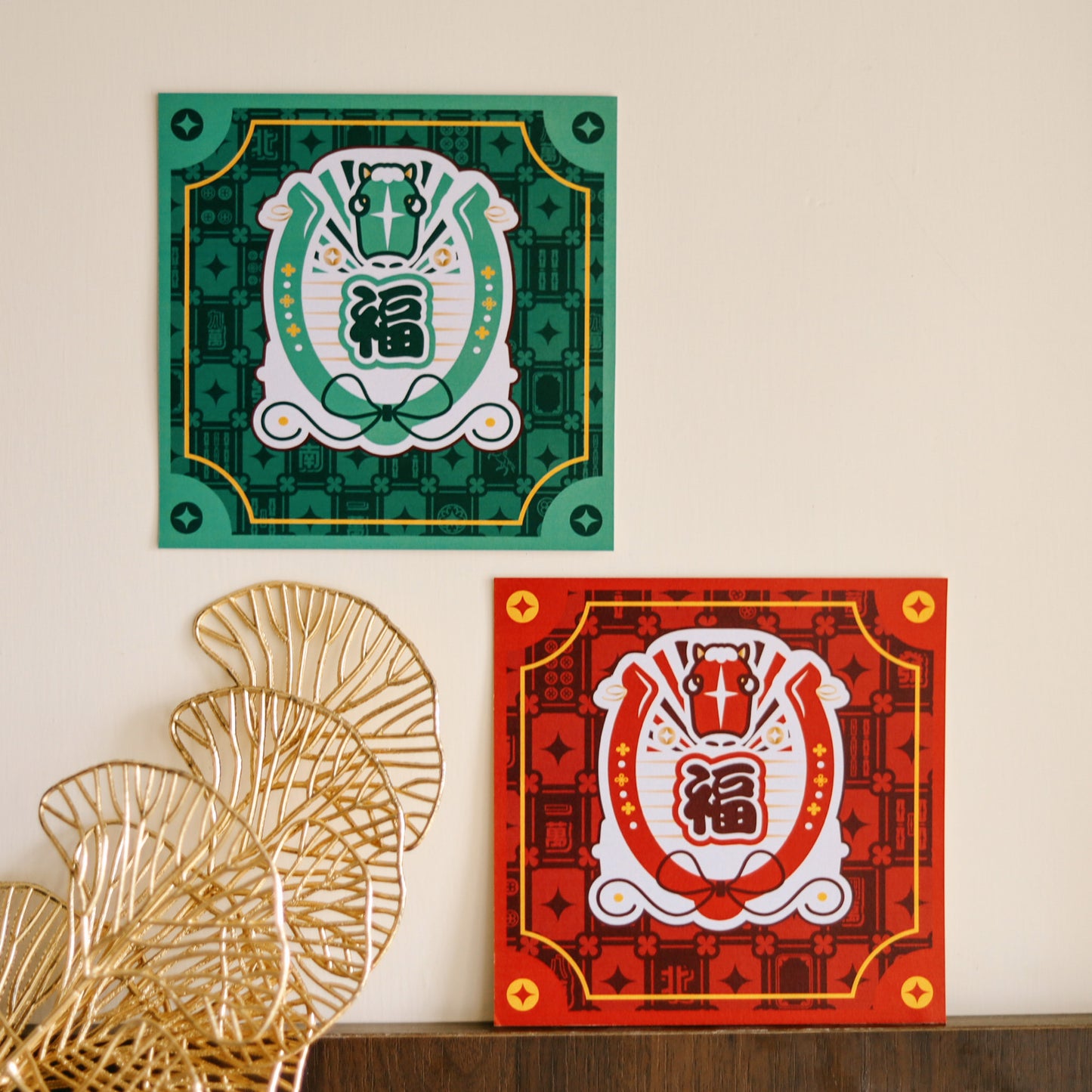 【揮春】🐴 馬年限定 x 麻將🀄️｜方