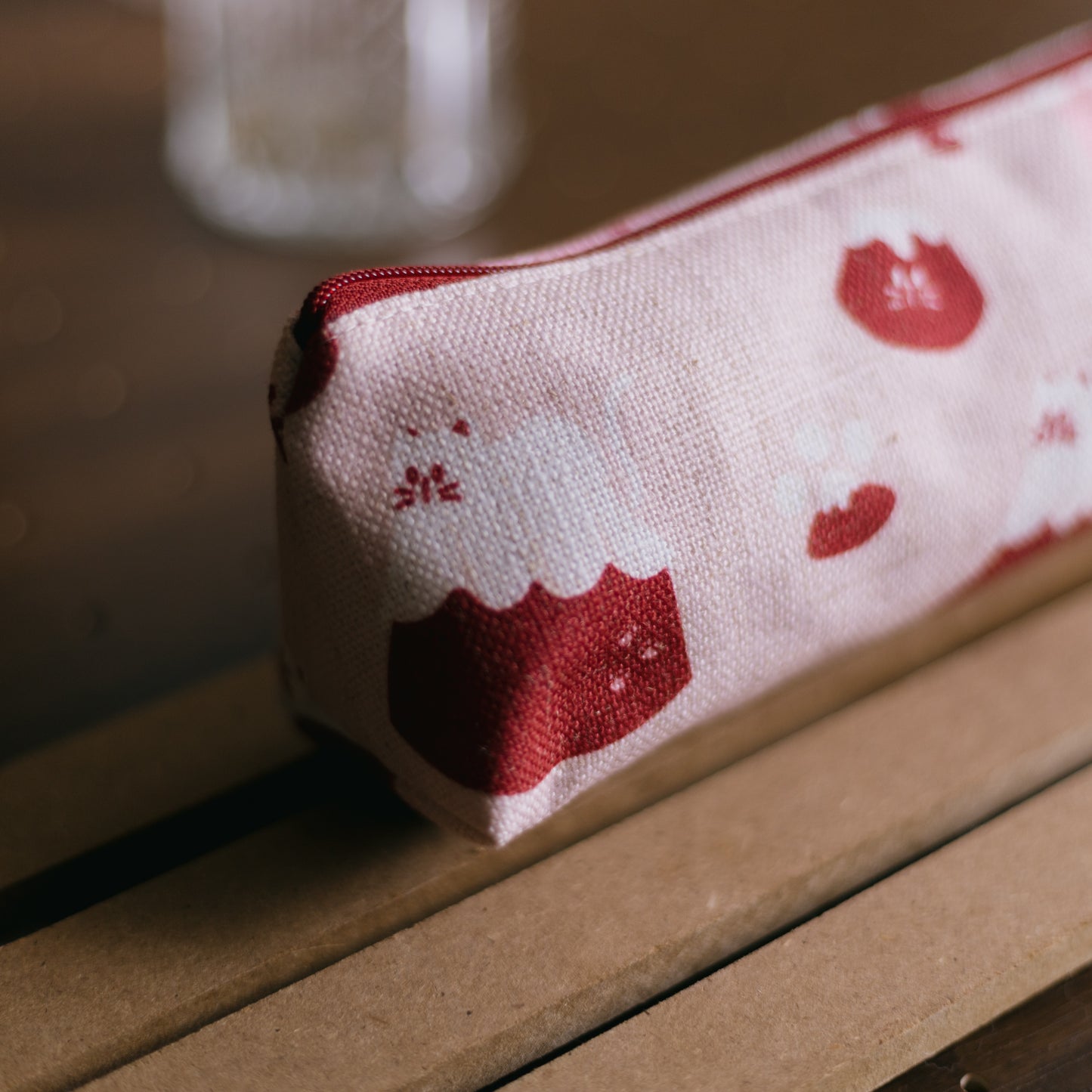 【三角拉鍊包】🌸 Sakura Meow in the Sheet | Fuji 🗻