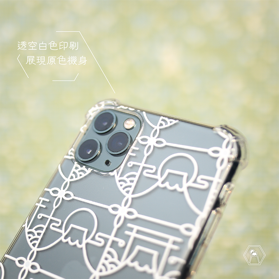 【手機殼】 富士山 🗻｜凹凸窗花系列｜透明