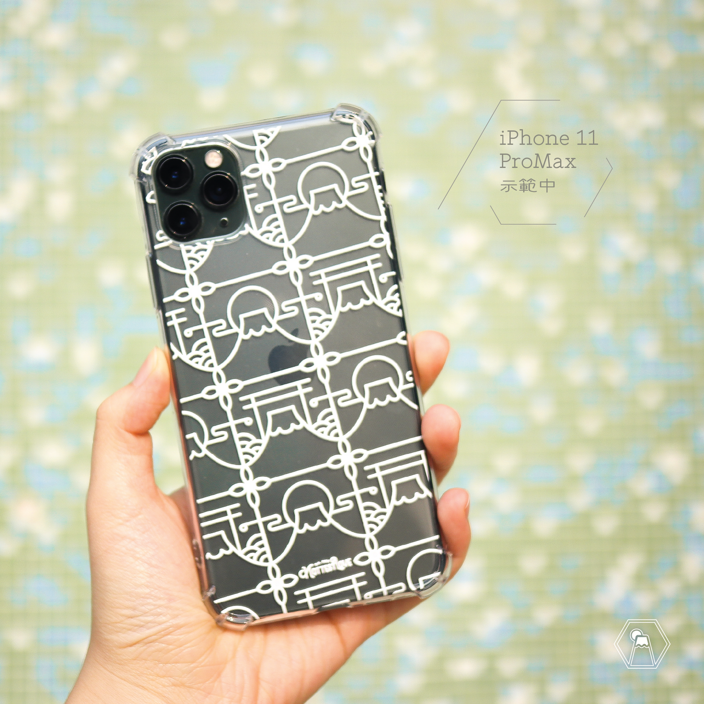 【手機殼】 富士山 🗻｜凹凸窗花系列｜透明