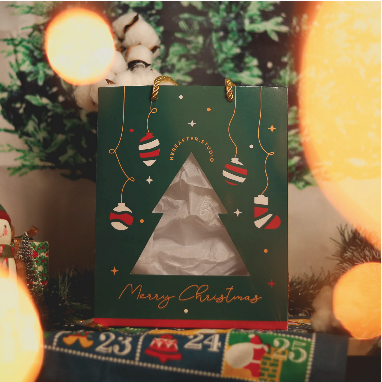 【聖誕包裝】🎄聖誕紙袋｜小｜獨家設計