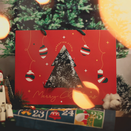 【聖誕包裝】🎅🏻 聖誕紙袋｜大｜獨家設計