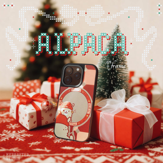 【鏡面手機殼】草泥馬🦙 Alpaca ⟡ in Frame 🪞⟡